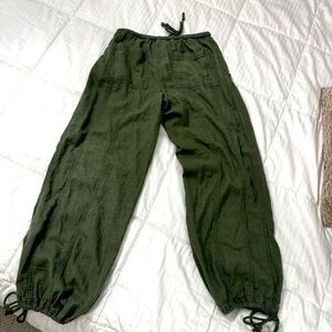 Wild Fable Olive Green Drawstring Pants